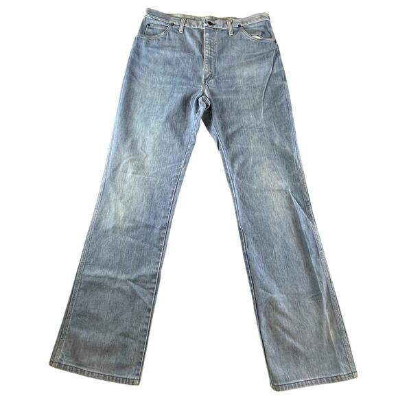 Vintage Sedgefield Jeans 38 x 36 Long Made in USA Lightwash Faded Western Work - Picture 1 of 8